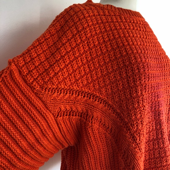 ZARA Knit Oversized Boxy Chunky Knit Sweater - Picture 4 of 6